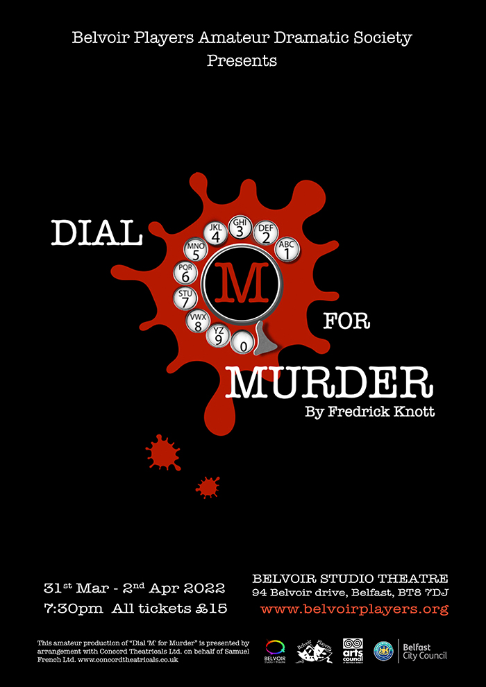 Dial M For Murder Poster