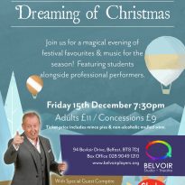 Stormont christmas concert poster small